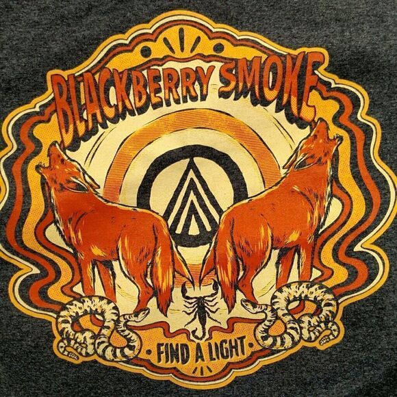 bayside's Other - Blackberry Smoke 2018 Concert Shirt Men's XXL